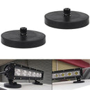 3X(2Pcs Car Work Light Base Trucks Boat LED Light Bar Strong Magnet Base Mo