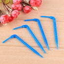 50pcs Bend Arrow Dripper Emitter Irrigation Kit Greenhouse Garden Fittings