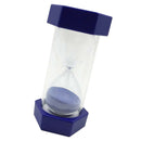 2 Pieces Plastic Sand Timer Five & Ten Minutes Hourglass Kitchen Tool
