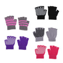 2 Pair Non Slip Yoga Gloves Women Men Anti-skid Pilates Dance Workout Glove
