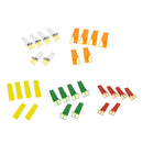6 Pieces Universal Durable Archery Arrow Wraps Stickers 230 x 65mm white
