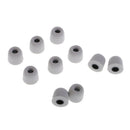 Earbud Memory Foam Eartips Earplug Tips For InEar Headphone 4.5 mm gray