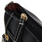 Fashion Women Shoulder Bag Satchel Crossbody Bags PU Sling Handbag (Black)