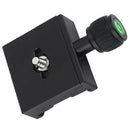 QR50S Aluminum Clamp 50mm Quick Release Plate for Arca-Swiss Tripod SWB