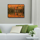 DIY Digital Oil Painting By Numbers Kits Autumn Woods Drawing Picture Art