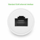 RJ45 Coupler Cat7/Cat6/Cat5e Ethernet Lan Cable Extender Adapter(White)