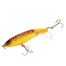 Whopper Popper Fishing Lure Topwater Artificial Fishing Hard Bait Yellow