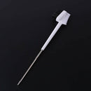 Double Sided Hair Edge Brushes Comb Pin Tail Hair Styling Tool (White) A