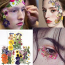 Natural Pressed Embossed Dried Flowers Sweet Pink Daisy Makeup Floral Crafts