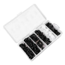 100pcs Auto Door Panel Fender Bumper Buckle Fastener Clips Retainer Rivet