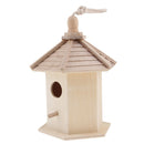 Wooden Bird House | Nesting Box & Garden Decoration for Small Birds | Outdoors