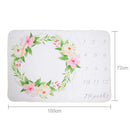 Cartoon Floral Baby Photography Props Blanket Newborn Swaddle Bedding Wraps A