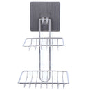Strong suction cup Double soap holder soap shelf soap shelf wall holde<