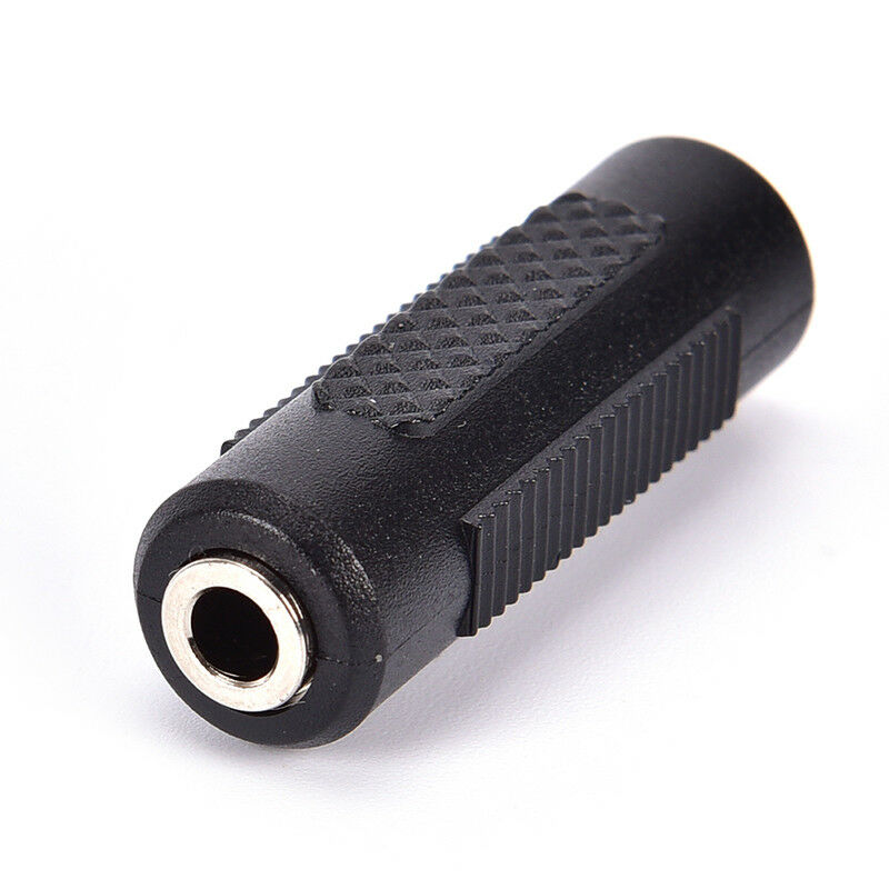 Stereo 3.5mm 1/8" Aux Female to Female F/F Jack Audio Coupler Adapter ConverteES