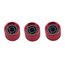 Musically Aluminum Dome Control Knobs for Electric Guitar or Bass Pack of 3