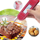 Fold BBQ Thermometer Digital Temperature Meter Food Probe Measure Device(1) A