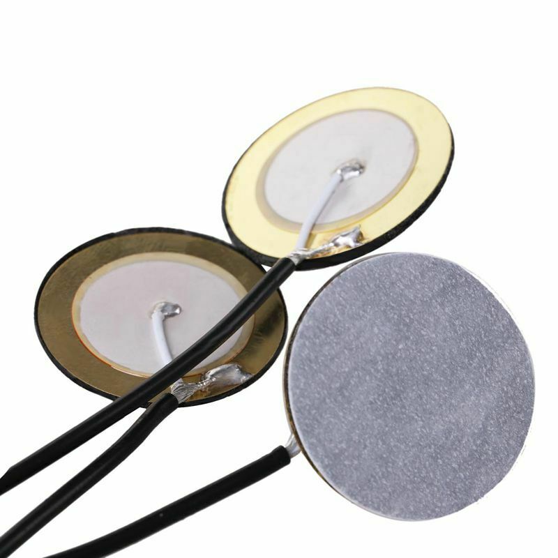 Piezo Contact Microphone 3 Transducer Pickups with end pin jack for Kalimba