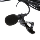 2pcs 3.5mm Jack Computer Clip on The Lapel