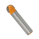 2Pcs 8mm Shank 3/8 and 5/8 Cutting Dia Woodworking Round Nose Cove Core Box