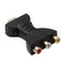 HDMI To 3 RGB RCA Video Audio Adapter AV Component Converter ABS Plug and  HXK