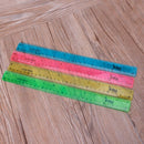 Soft 30cm Ruler Multicolour Flexible Creative Stationery Rule School Supply New