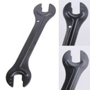 2Pcs Bike Tool Steel Bicycle Wrench Cycling Head Open End Axle Hub Spanner  O6D7