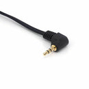 0.6FT 20cm 90 degree Right-angled 3.5mm (Mini) 1/8 inch TRS Stereo Male to