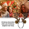 Christmas Reindeer Antlers Headband Hook for Adults Kid Gift Head Accessory