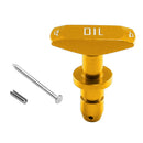 Car Engine Oil Caliper Pull Handle Golden for Ford Mustang GT V8 GT500