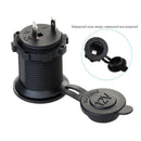 Boat Motorcycle Car Cigarette Lighter Socket Power Plug Outlet Waterproof 12V