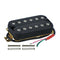 Electric Guitar Humbucker Pickups Bridge Alnico V Pickup Black