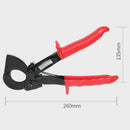 HS-325A 240Mm2 Ratcheting Ratchet Cable Cutter Germany Design Wire Cutter
