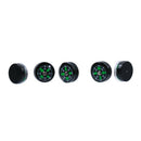 5Pcs Mini  Survival 15mm Clear Liquid-filled Camping Hiking Compass