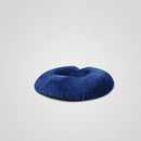 Inflatable  Bum Back Car Home Pressure Relief Ring Cushion Blue