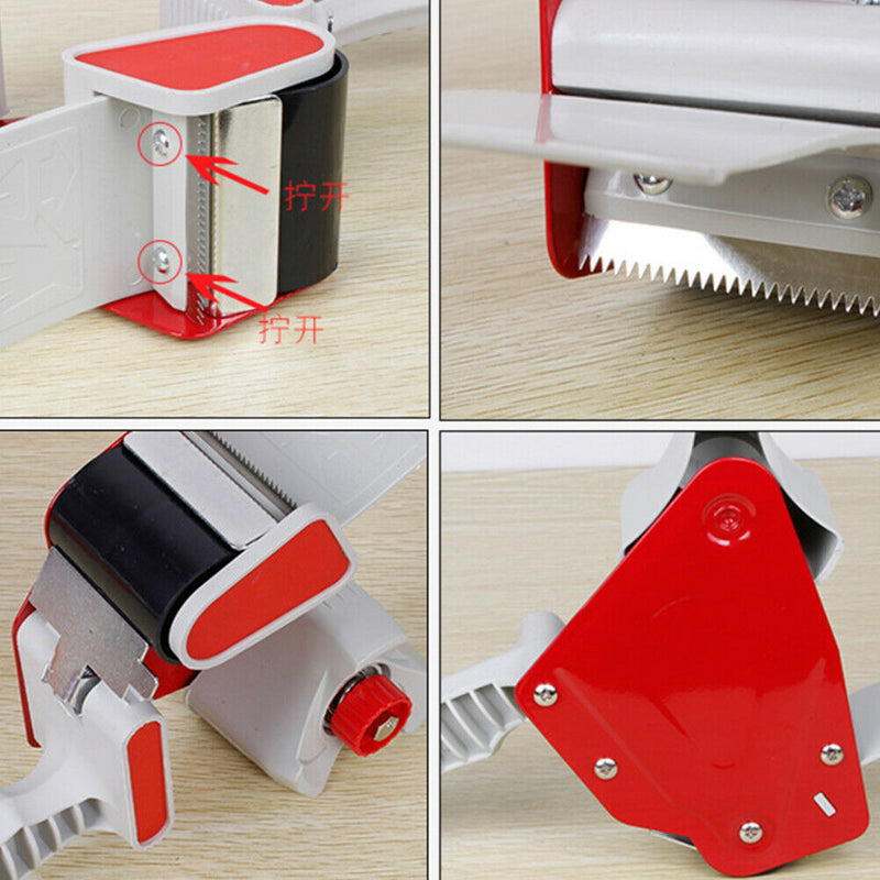 Baler Accessory With Handle Carton Tape Dispenser Heavy Duty Box Packing Cutter