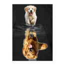 Golden Dog 5D Diamond Painting Embroidery DIY Craft Cross Stitch Home Decor