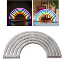 Colorful Rainbow neon sign Wall Lamps Children Baby Room Bedside Night Light new