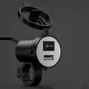 Waterproof Motorbike USB Power Socket Adapter Charger Outlet Motorcycle 12V
