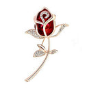 Women 's Elegant and fashionable bow brooch Brooch Pin Crystal Rhinestone R C1E6