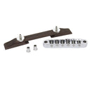 Fashion Jazz Guitar Rosewood Bridge W/ Saddles For Guitar Parts Accessory New