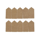 100X Kraft Paper Tags Label Luggage Wedding Birthday Christmas Party Blan Hs Gw