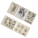 5pcs  Practice Skin For Needle Machine Supply Assorted Sheets 8" X 6"