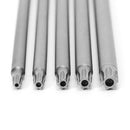5Pcs 150mm T10-T30 Long Magnetic Torx Electric Screwdriver Drill Bits Kit Set