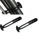 2x Boarding Ladder Latch Band Yacht Sports Rubber Strap (3 Mounting Holes)