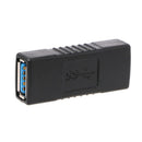 2Pcs Usb 3.0 Type A Female To Female Adapter Coupler Gender Changer Connect