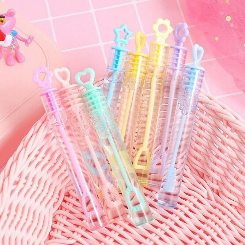 5Pcs Empty Bubble Soap Bottles Wedding Birthday Party Children'sSEAU