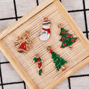 19 pcs Metal Alloy Mixed Christmas Charms Set Jewellery Pendants Decor Well B3C