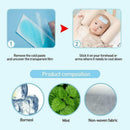 Cooling Soft Gel Sheets Migraine Fever Relief Antipyretic Paste For Adults Child