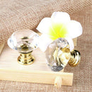 Diamond Shape Crystal Glass 30mm Kitchen Cabinet Door Drawer Knob Cupboard  L9A3
