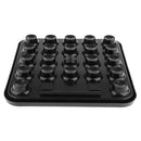 Heavy duty Standard Billiards Pool Ball Tray for 22 Balls 2.05 Inch Black